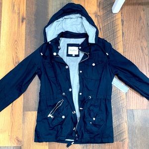 Snobbish Navy Blue Lined Jacket